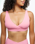Brassière Crossed - Pink Blush