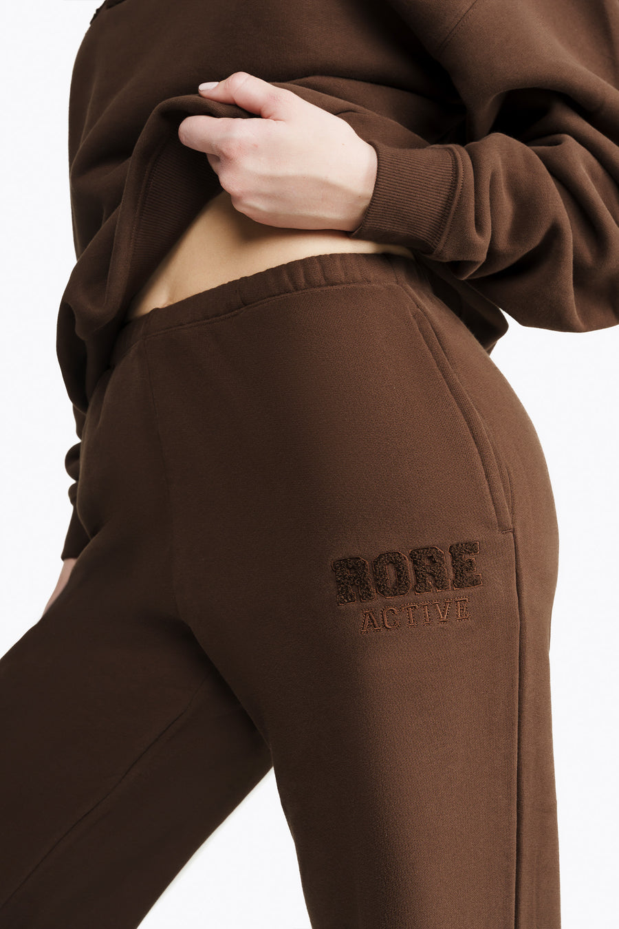 Pantalon Ivy Droit Tall - Coffee Bean