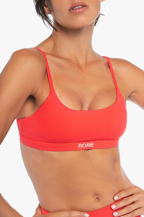 Minimalist Sports Bra - Watermelon