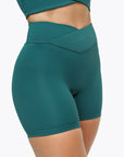 Short Crossed Lift - Deep Teal
