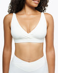 Brassière Crossed - White