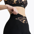 Legging Crossed Lift - Blurry Leopard