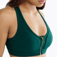 Brassière Zip Tech - Deep Mist