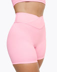 Short Crossed Lift - Pink Blush