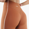 Legging Contour Retro - Deep Cocoa