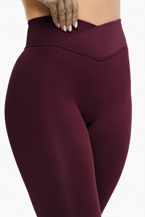 Legging Crossed Lift - Deep Purple
