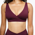 Brassière Crossed - Deep Purple