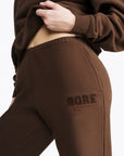 Pantalon Ivy Droit Regular - Coffee Bean