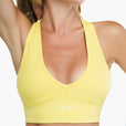 Brassière Crossed Back - Lemon Mist