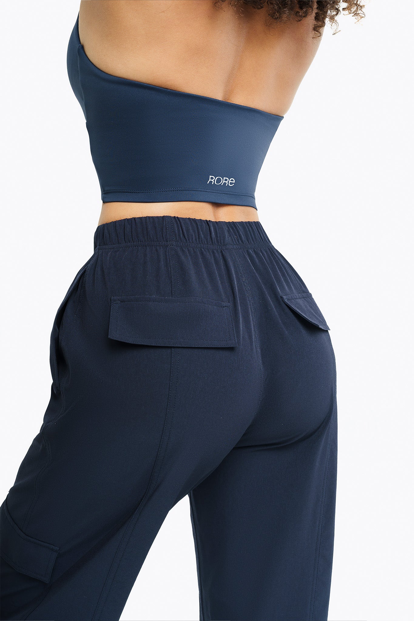 Pantalon Cargo - Blue Petrol