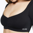 Top Crush Manches Longues - Black