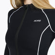 Veste Zip Tech Retro Crop - Black