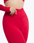 Flare Crossed Sculpt - True Red