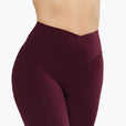 Flare Crossed Sculpt - Deep Purple