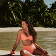 Bas de Bikini Grace - Coral Pop