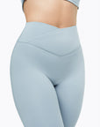 Flare Crossed Sculpt - Powder Blue