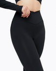 Flare Crossed Sculpt - Black