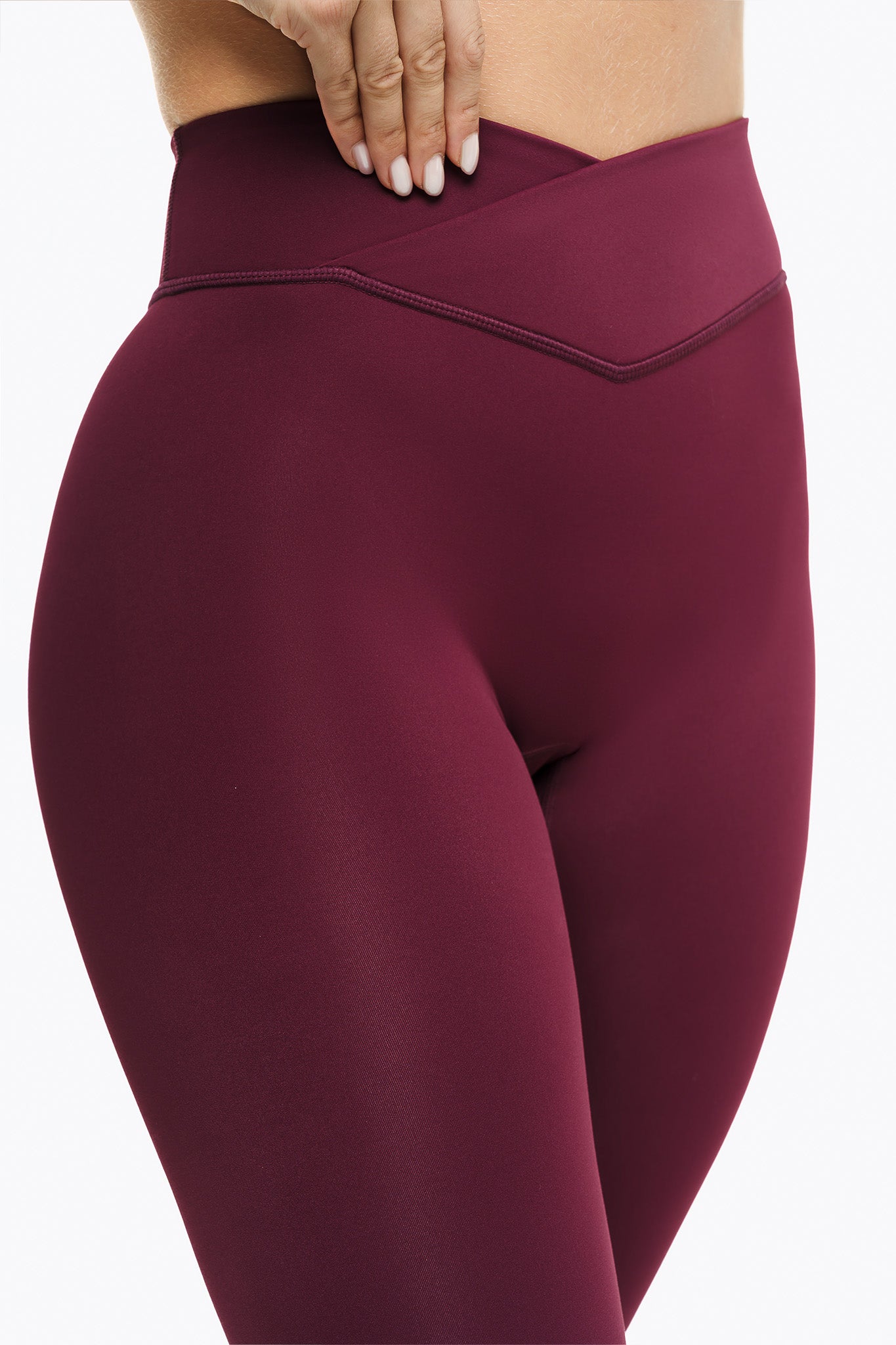 Legging Crossed Lift - Deep Purple
