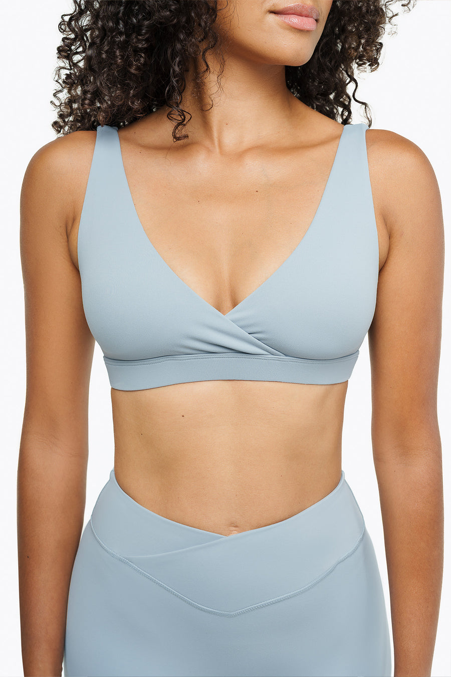 Brassière Crossed - Powder Blue