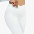 Flare Crossed Sculpt - White