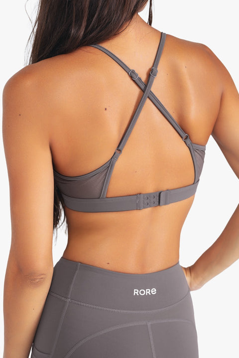 Brassière Power Mesh - Urban Grey