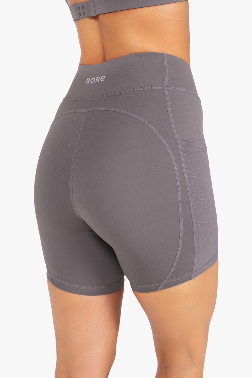 Short Power Mesh - Urban Grey