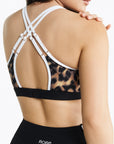 Brassière Contour Retro - Blurry Leopard
