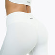 Flare Crossed Sculpt - White