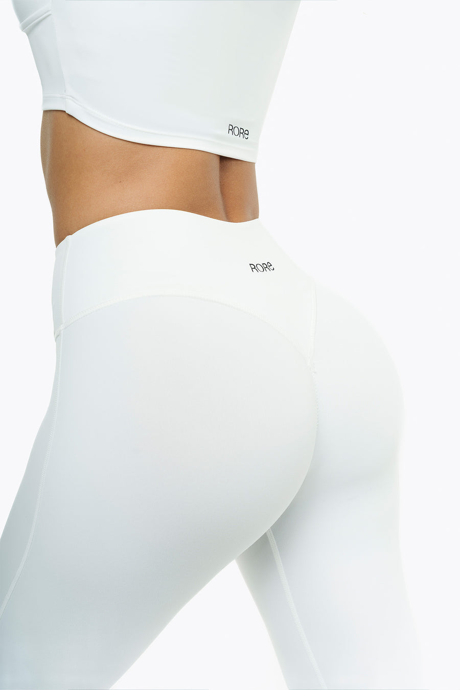Flare Crossed Sculpt - White