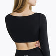 Top Crush Manches Longues - Black