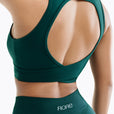Brassière Crossed Back - Deep Mist