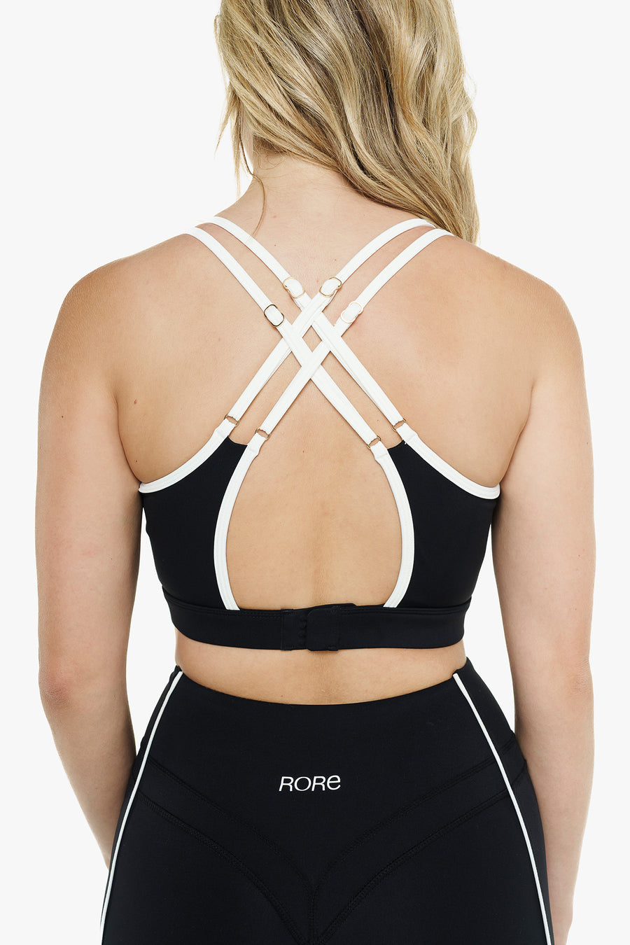 Contour Retro Sports Bra - Black