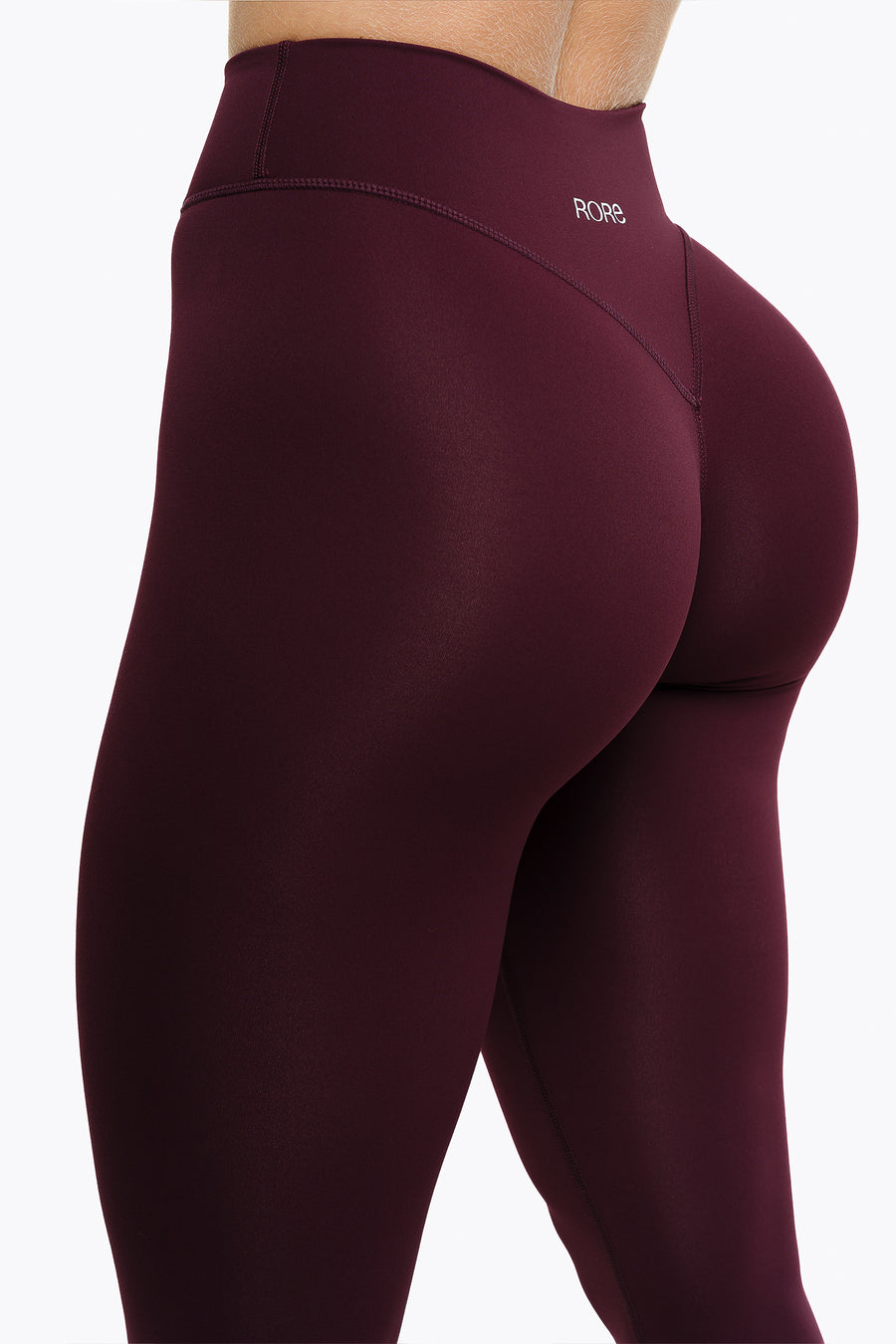 Crossed Lift Leggings - Deep Purple