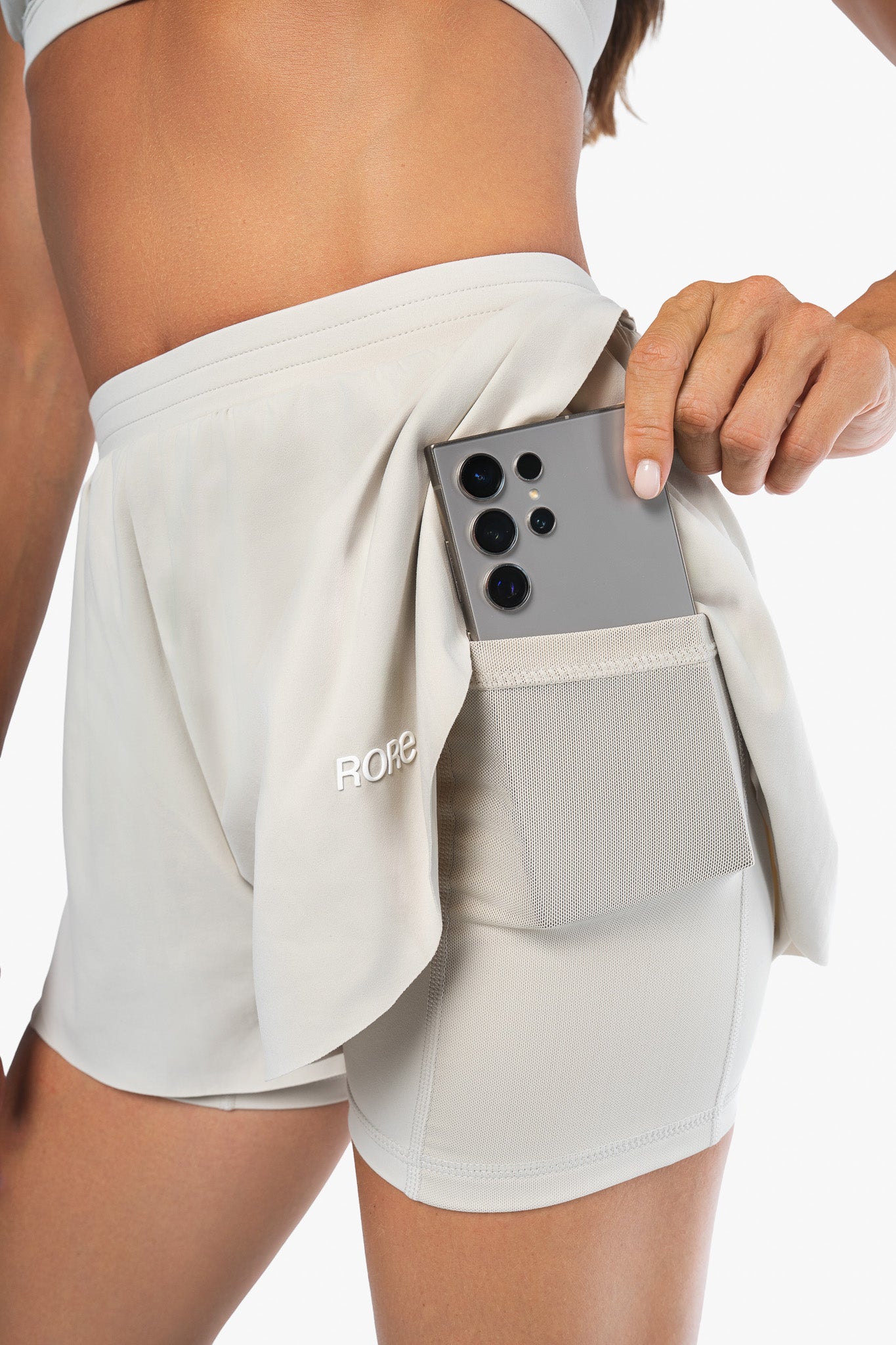 Short 2in1 Mesh - Coconut