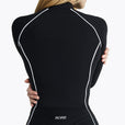 Veste Zip Tech Retro Crop - Black