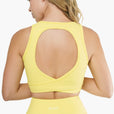 Brassière Crossed Back - Lemon Mist