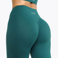 Flare Crossed Sculpt - Deep Teal