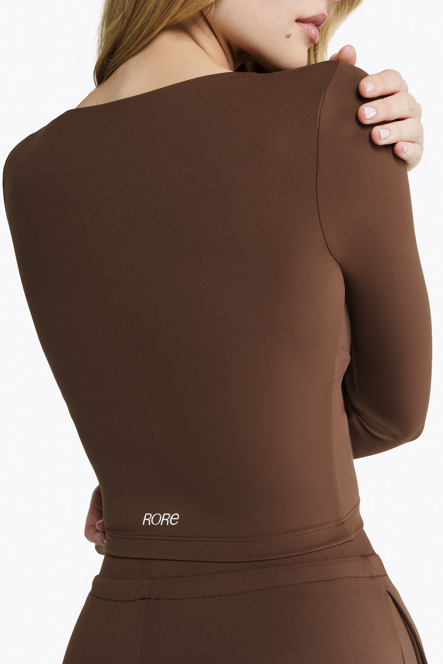 Muse Long Sleeve Top - Chestnut