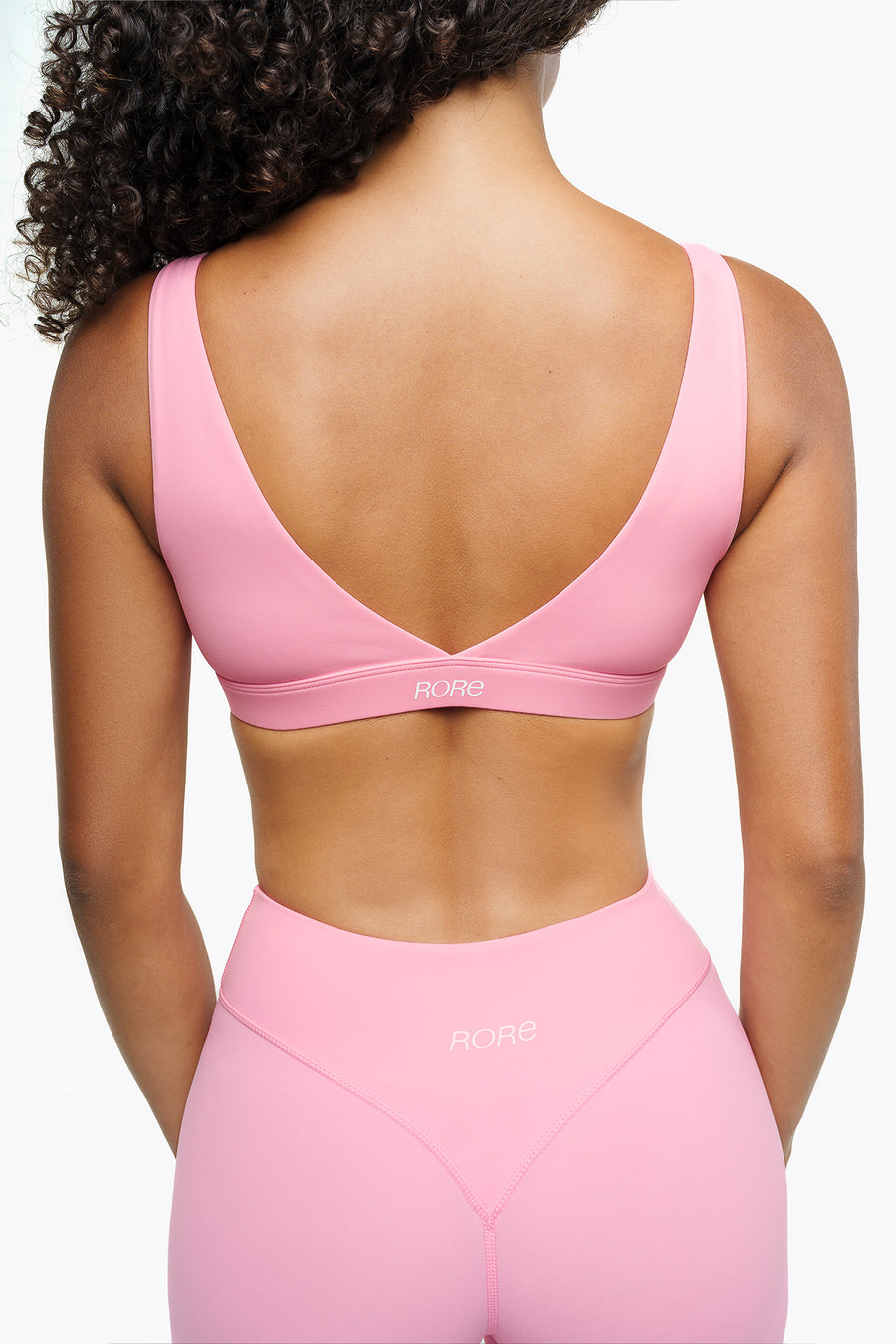 Brassière Crossed - Pink Blush
