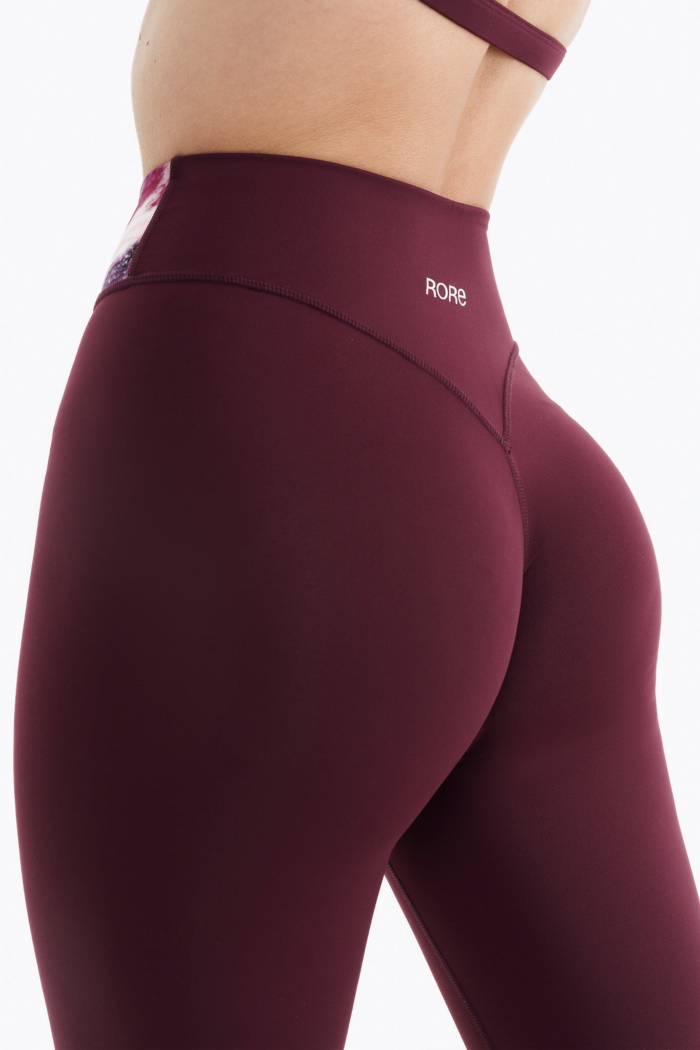 Legging Crossed Lift - Purple Blossom