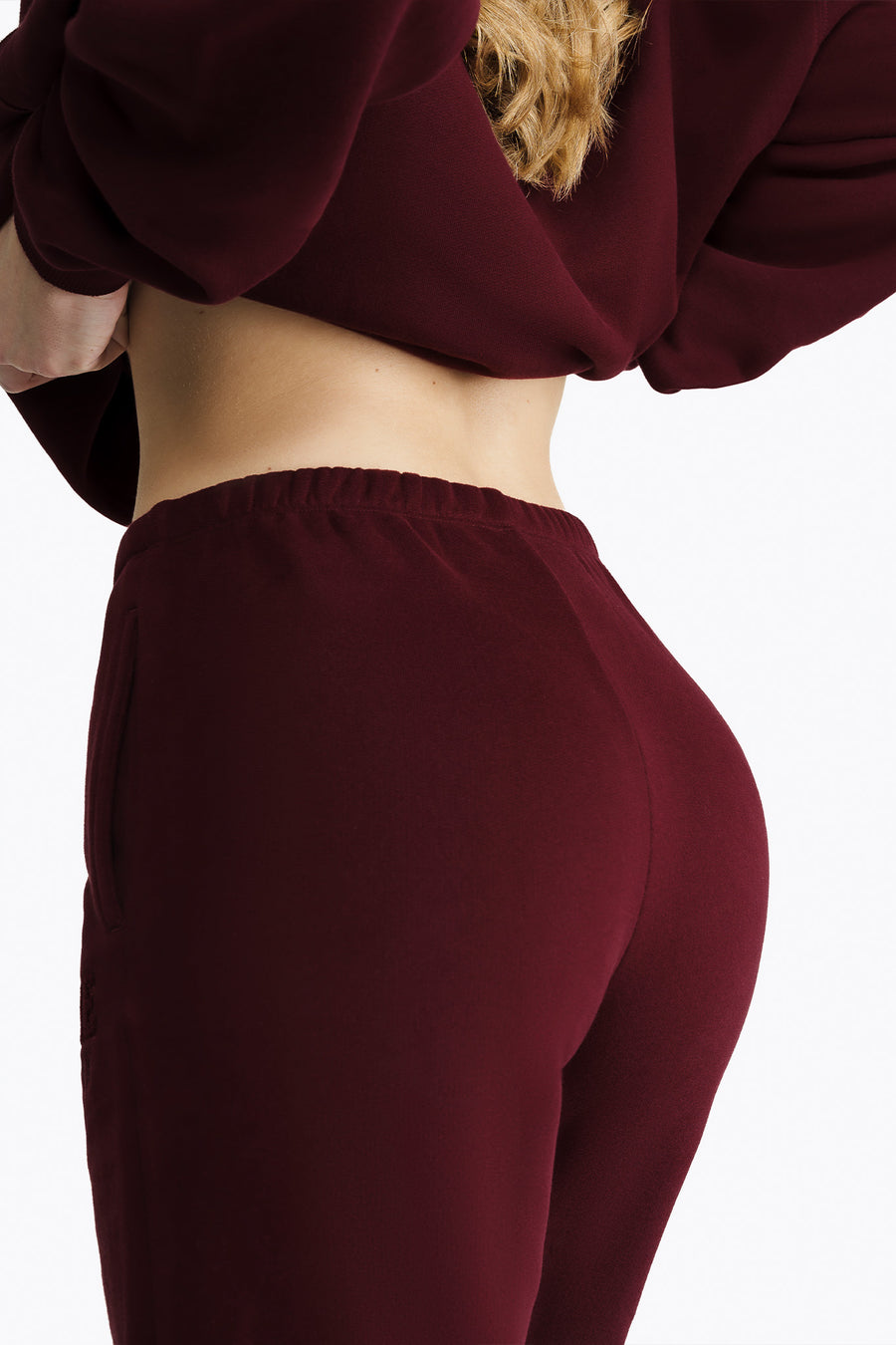 Ivy Straight Trousers - Redwood