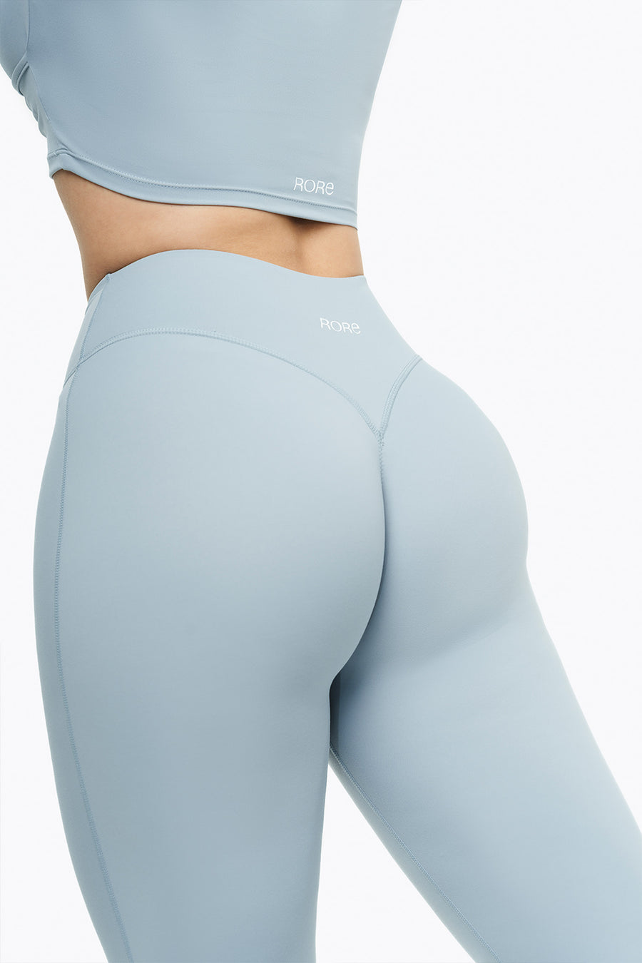 Flare Crossed Sculpt - Powder Blue