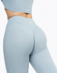 Flare Crossed Sculpt - Powder Blue