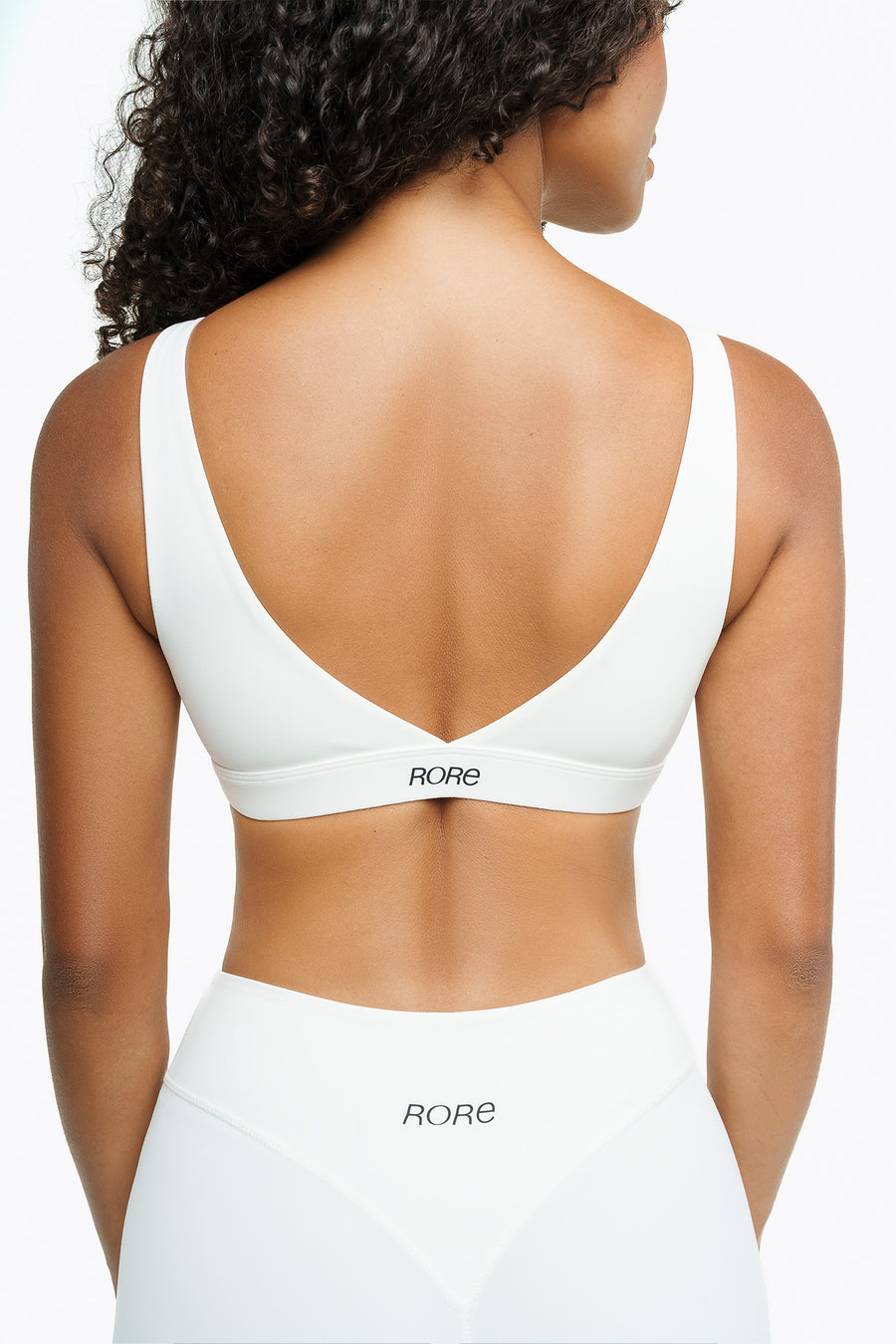 Brassière Crossed - White