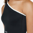 Top Asymétrique Retro - Black