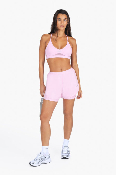 Short 2in1 Mesh - Petal Pink
