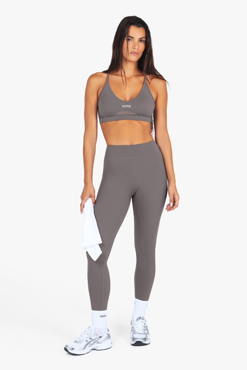 Brassière Power Mesh - Urban Grey