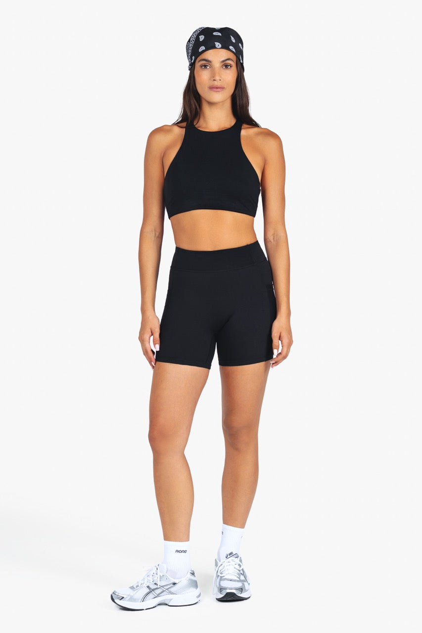 Short Power Mesh - Black