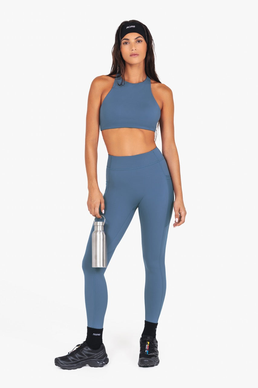 Legging Power Mesh - Steel Blue