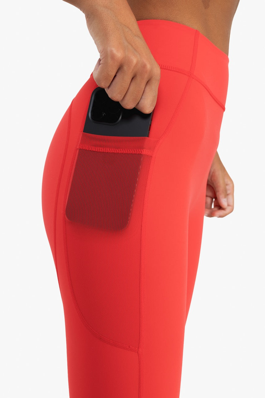 Power Mesh Leggings - Watermelon